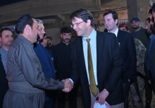 Head of the Department of Foreign Relations and the Governor of Erbil, along with Consuls and Envoys of Countries, Visited the Bazaar Area