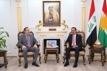 The Governor of Erbil receives delegation from the French Consulate