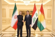 President Nechirvan Barzani meets with Iran’s Acting Minister of Foreign Affairs