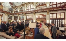 An evening ceremony was held to introduce the Erbil delegation to Nashville and Tennessee officials