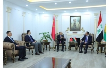 The Governor of Erbil receives the Chinese Consul General to the Kurdistan Region