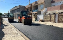 In Sebardan village, several roads paved at a cost of more than 240 million dinars