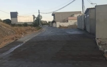 شەقڵاوە ... کۆنکریتکردنی شەقامی سەرەکی پیشەسازیی