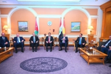 وزير الصحة الأردني يصل إلى أربيل