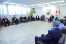  محافظ أربيل يستقبل وفدا من جمعية السجناء السياسيين في كوردستان