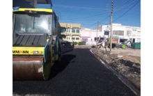 Paving and repairing potholes and failures of several streets in Brayati neighborhood