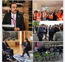 بانوراما لقاءات وأنشطة محافظ أربيل في باريس