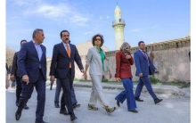 The Governor of Erbil receives the Director General of UNESCO at the Erbil Citadel