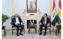 The governor of Erbil receives a trade and political delegation from the Turkish Justice and Development Party