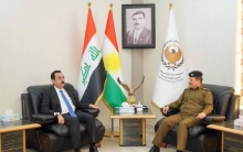  The governor of Erbil visited the General Directorate of Police of the Kurdistan Region