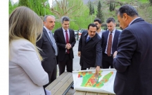 In Safeen Mountain, a cable car project is being implemented