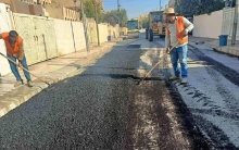 Repair of potholes and failures of several streets in (Kwestan) neighborhood