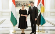The President of Kurdistan Regional meets with Hungarian President