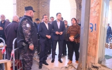 The Governor of Erbil visited the renovation project of the Qaysari Bazaar 