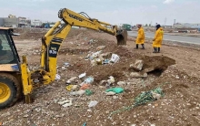  Cleaning of debris, inside waterways and filling the collapsed areas