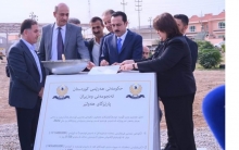 محافظ أربيل يضع حجر الأساس لعدد من المشاريع الخدمية