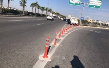 Installation of necessary signs and speed bumps for the streets